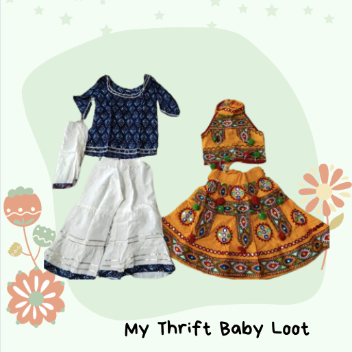 NEW Navratri ethnic wear (1-2 years)